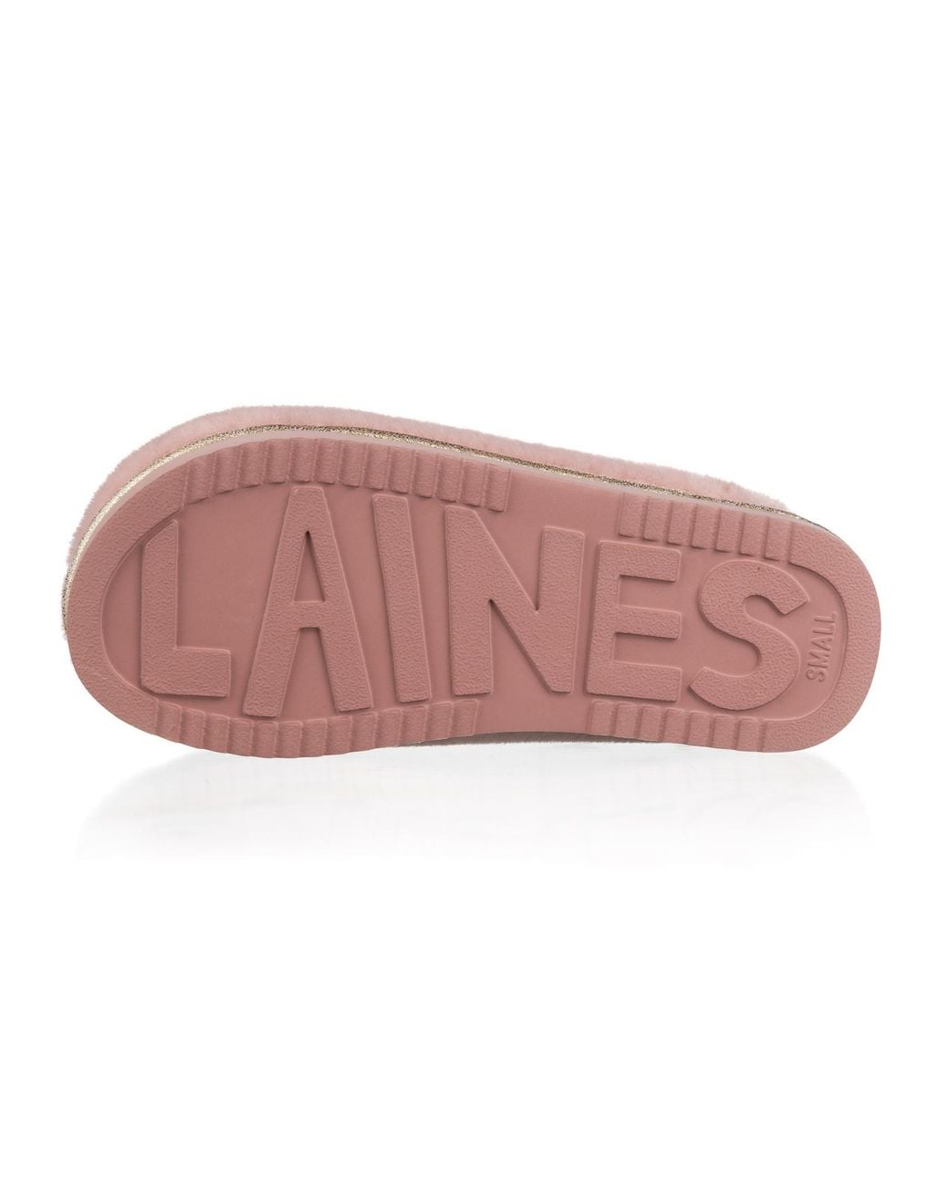 Laines London Pink Flatform Cloud Slippers
