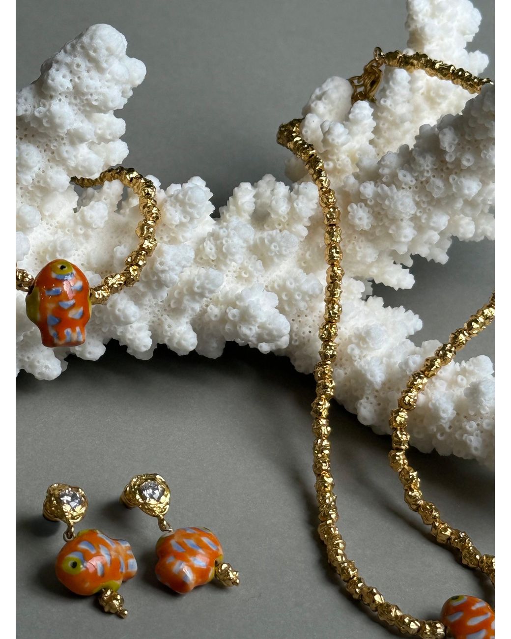 Amber Sceats Metallic Azurefin Fish Bracelet