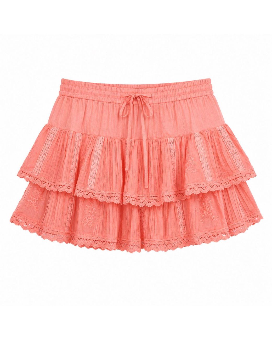 Muche Et Muchette Red Coquette Skort