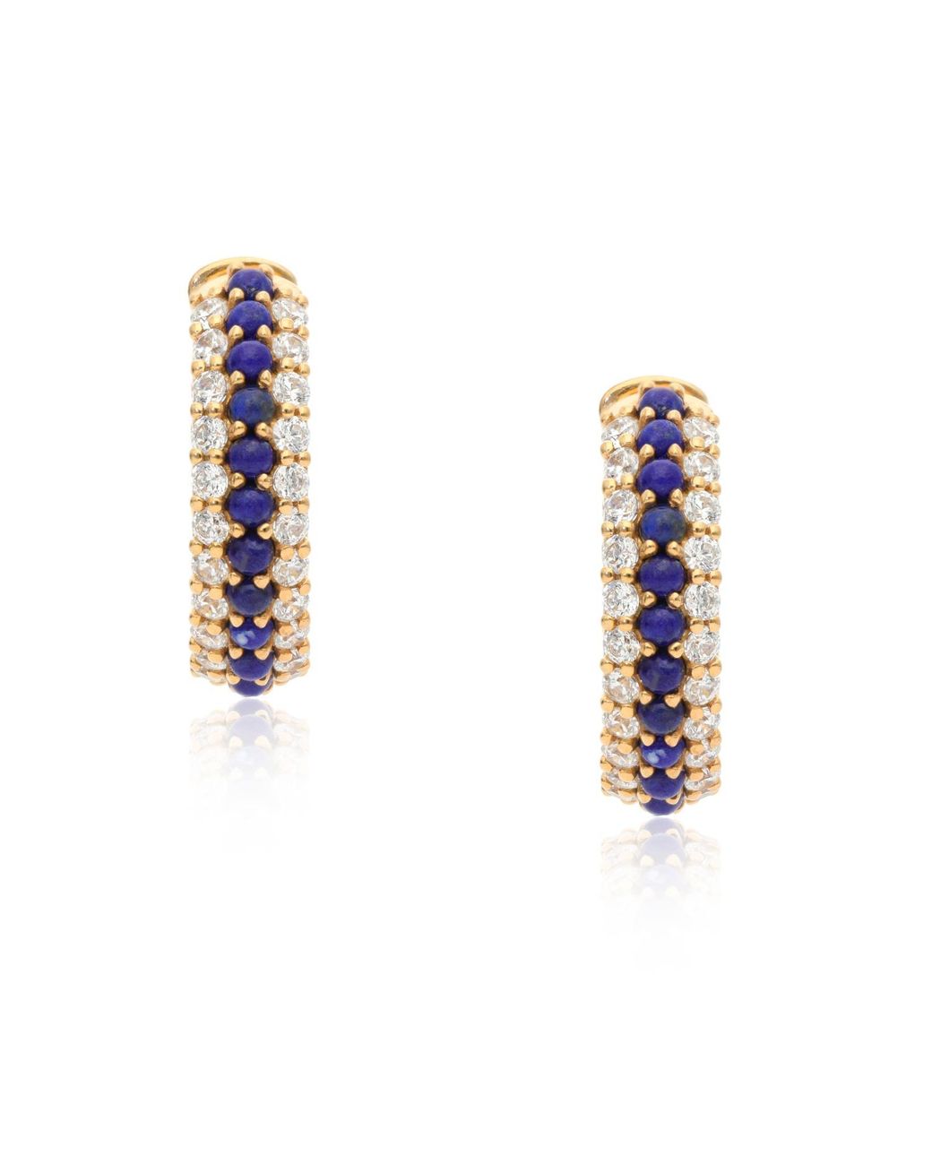 Preeti Sandhu Metallic Summer Sparkle Hoops