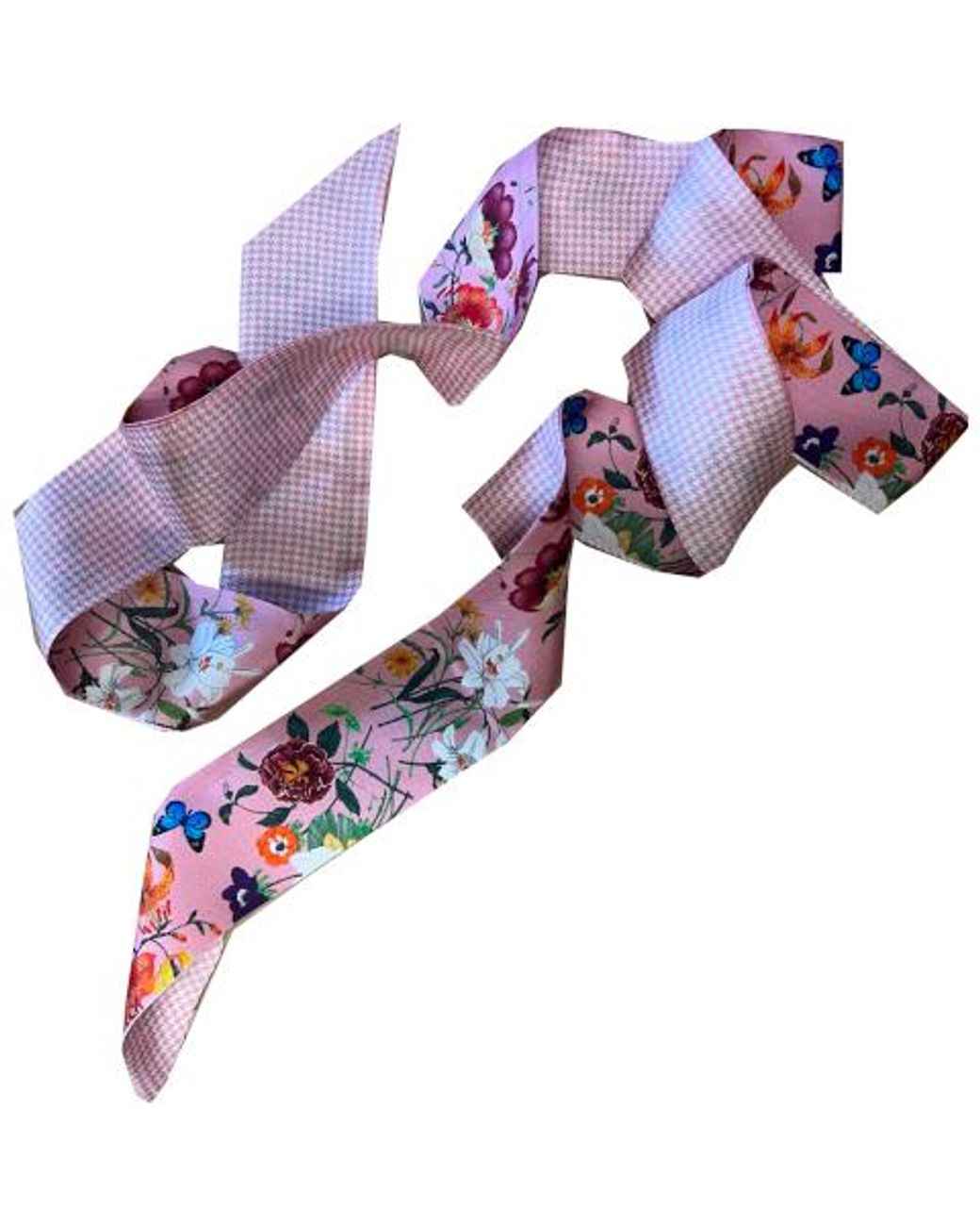 Lazyjack Press Purple The Belvedere Scarf: La Vie En Rose