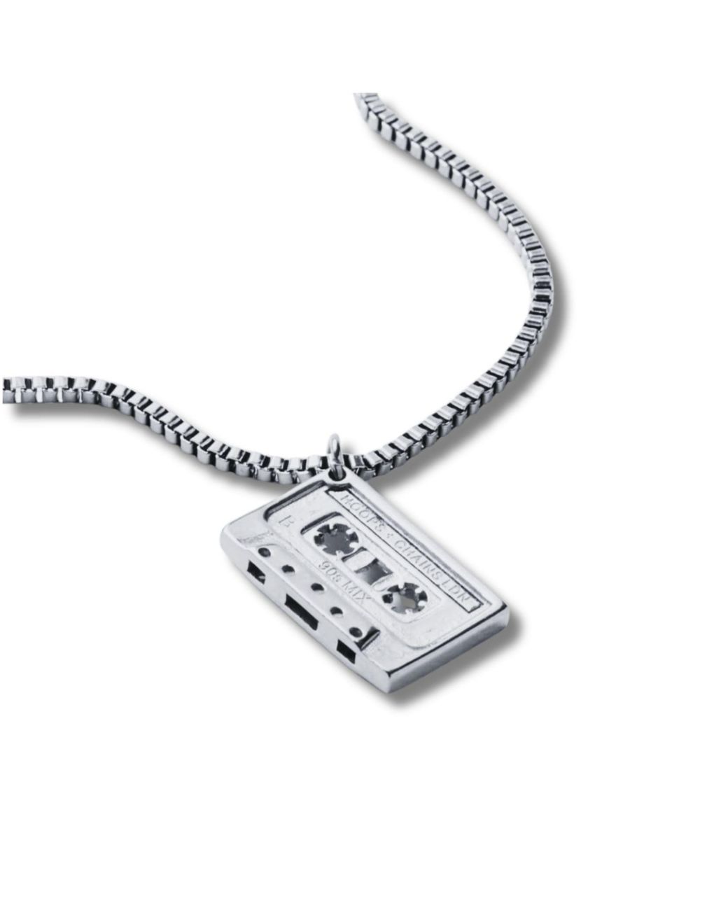 Hoops + Chains LDN Metallic Mix Tape Chain