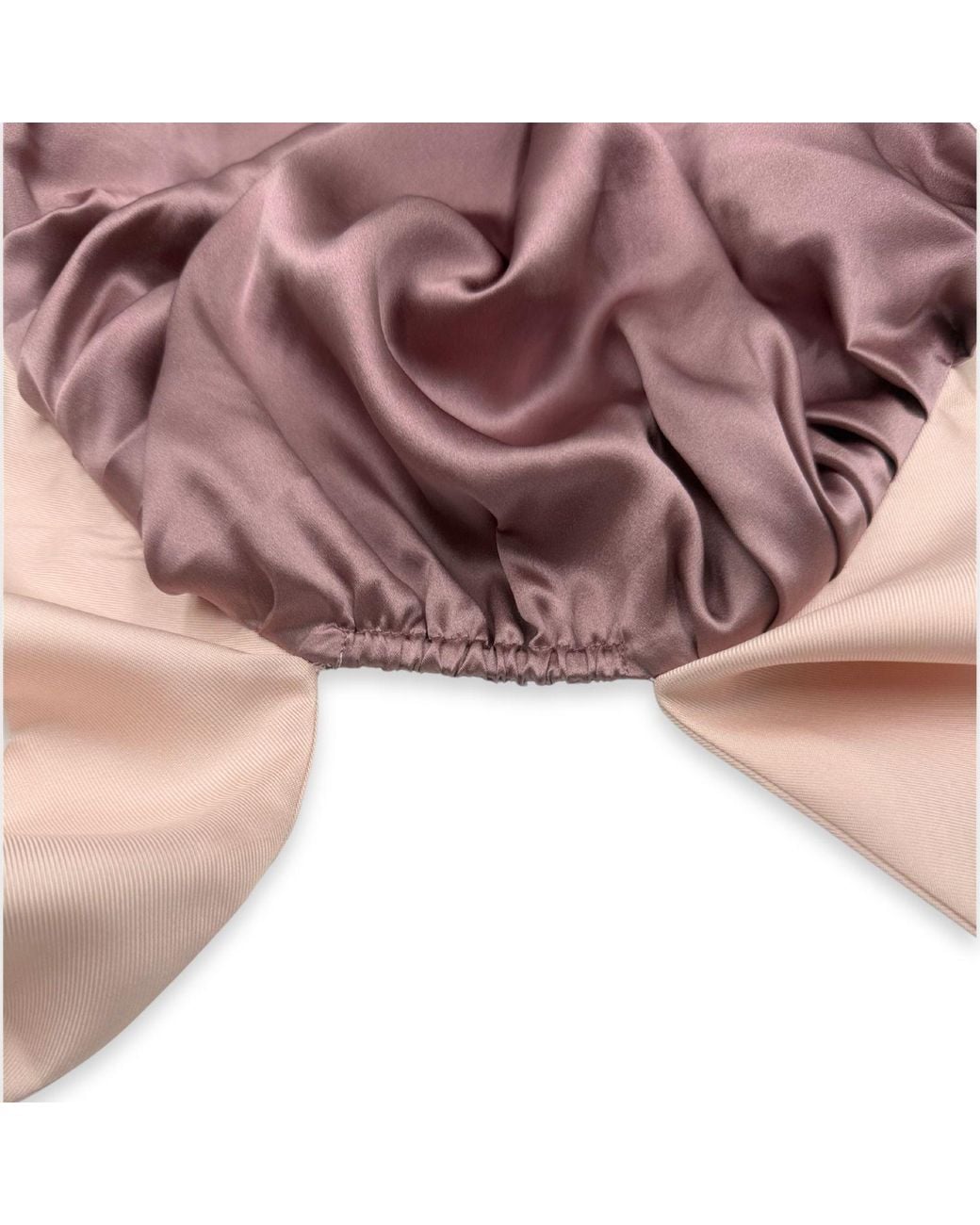Hi Silk Pink And Adjustable Bonnet With Silk Twill Ties