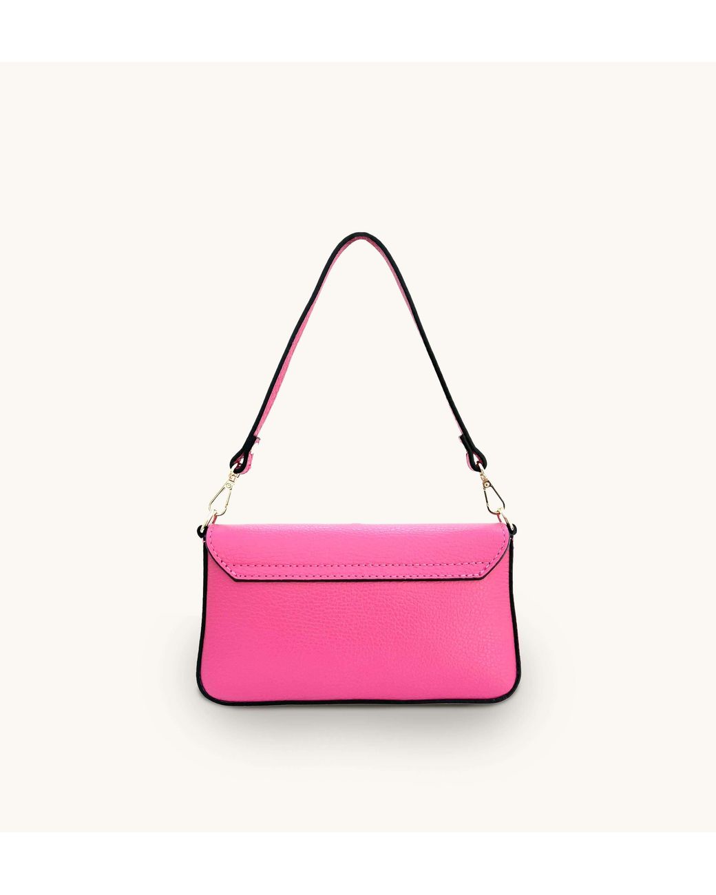 Apatchy London Pink The Munro Barbie Leather Shoulder Bag