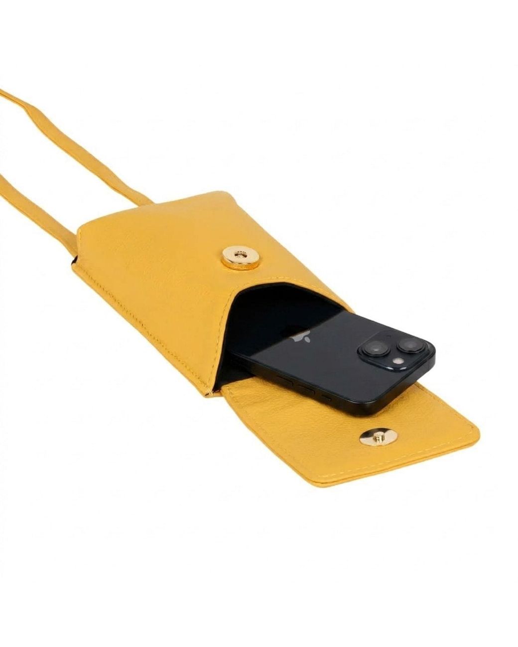 Luis Steven Yellow Smartphone Pouch