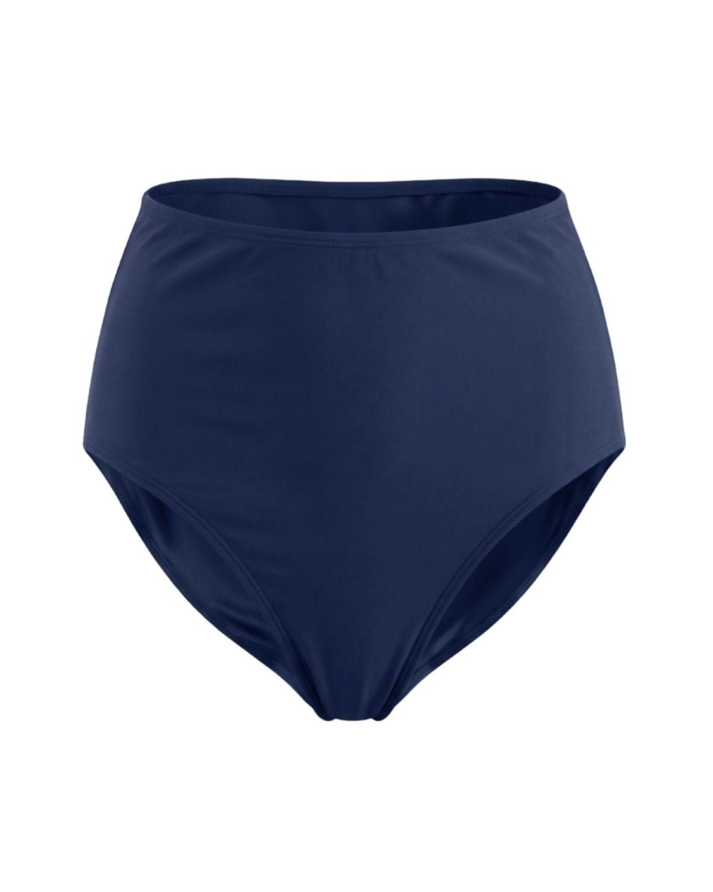 Lime Ricki Swimwear Blue High-Waist Bottom