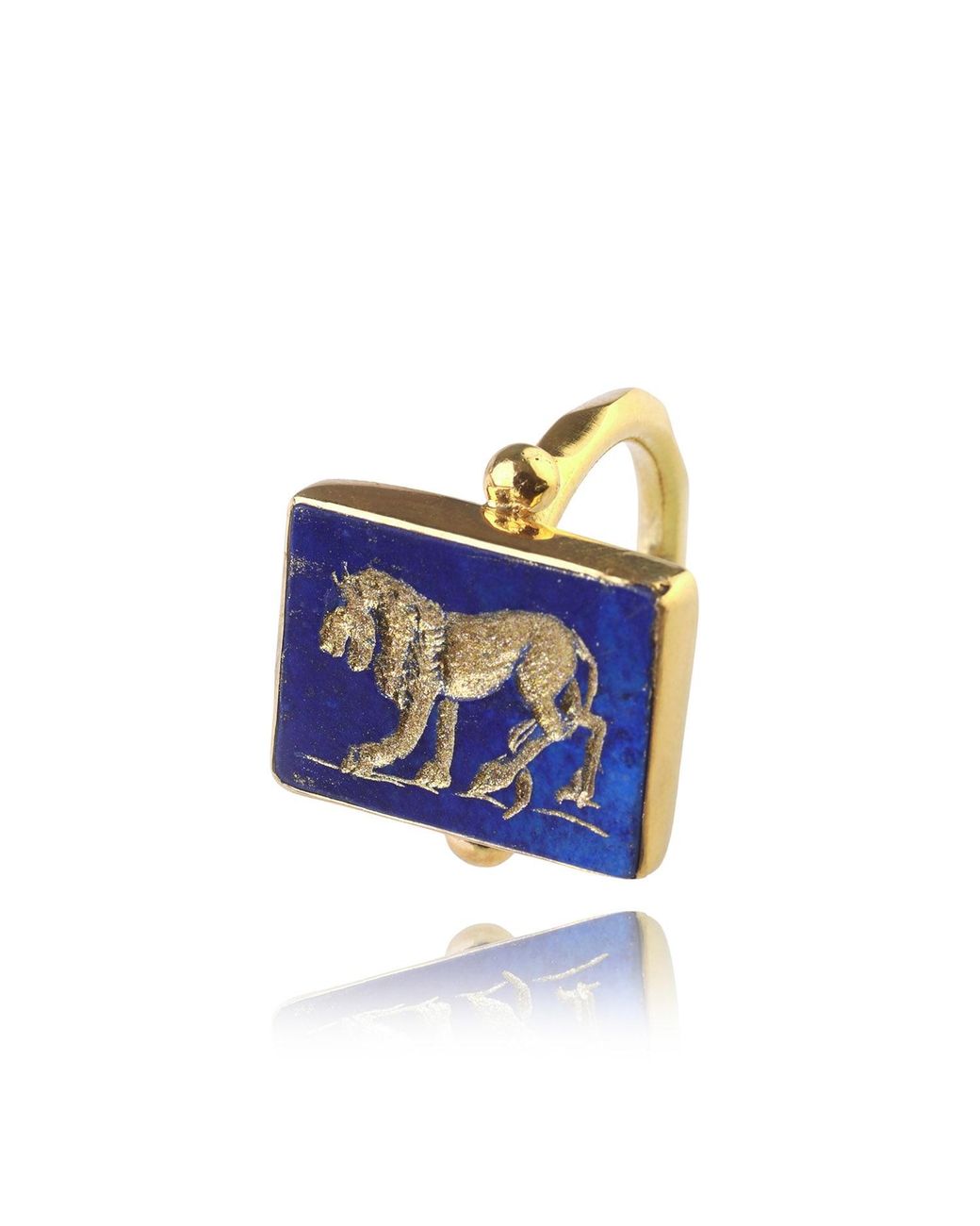 Ece London Blue The Nemean Lion Ring