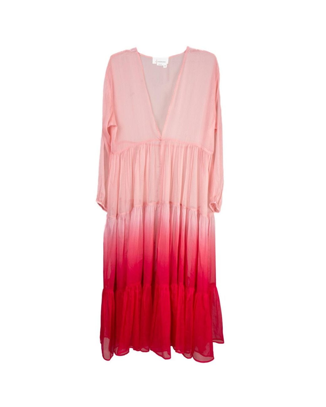 Saachi Ombré Tiered Sheer Kimono