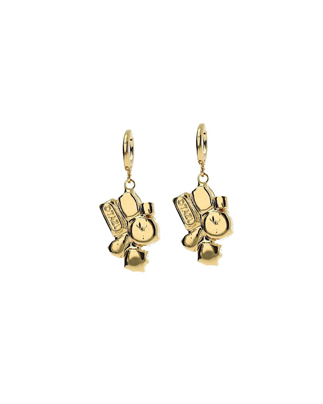 Otazu Blue Satin Earhangers