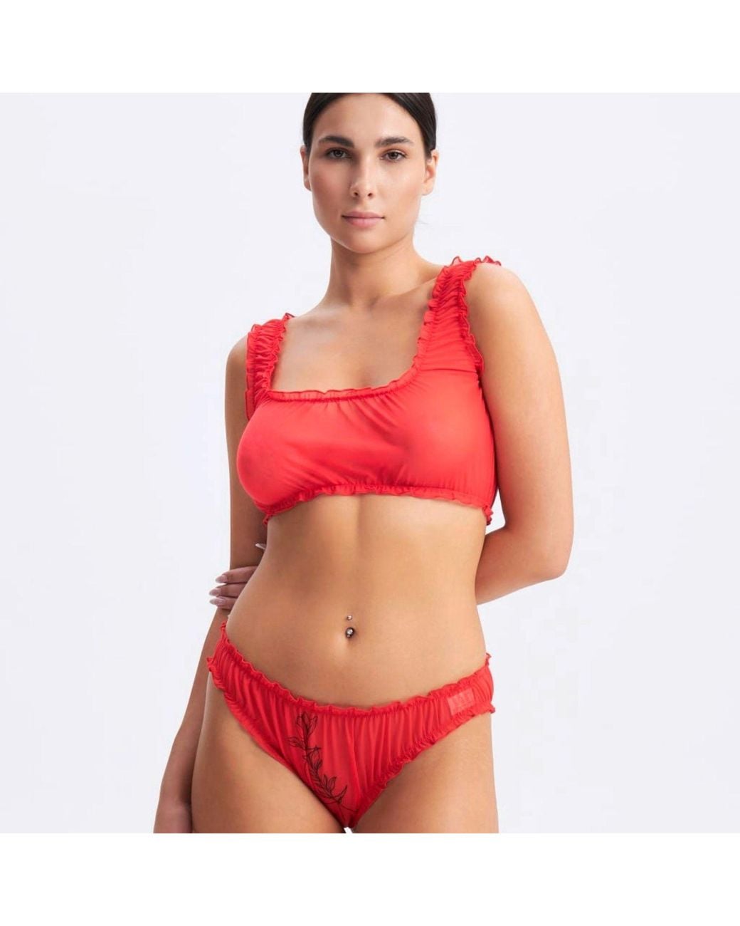 Daily Underwear Red Top Marshmallow