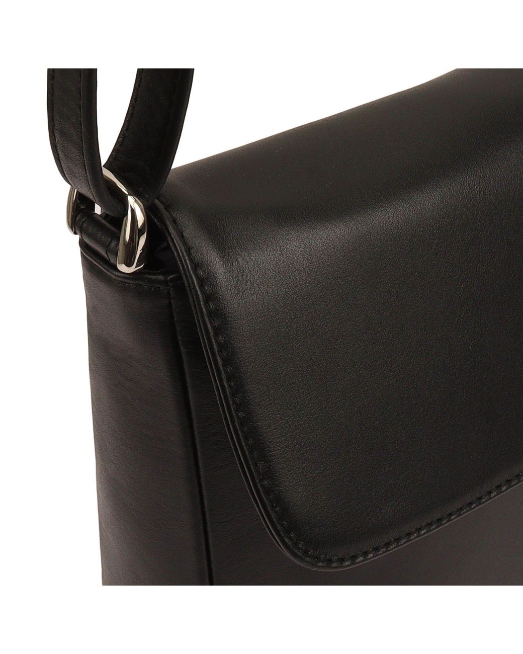 Lloyd Baker Black Saharsa Leather Crossbody Bag