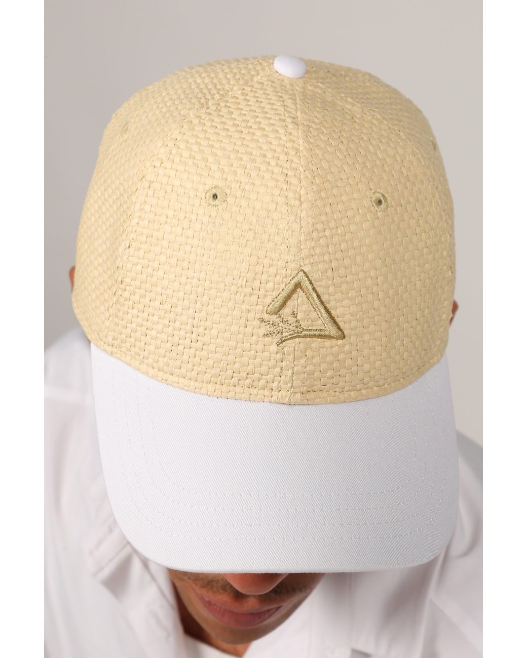 Hay Life Natural Neutrals Straw Baseball Cap
