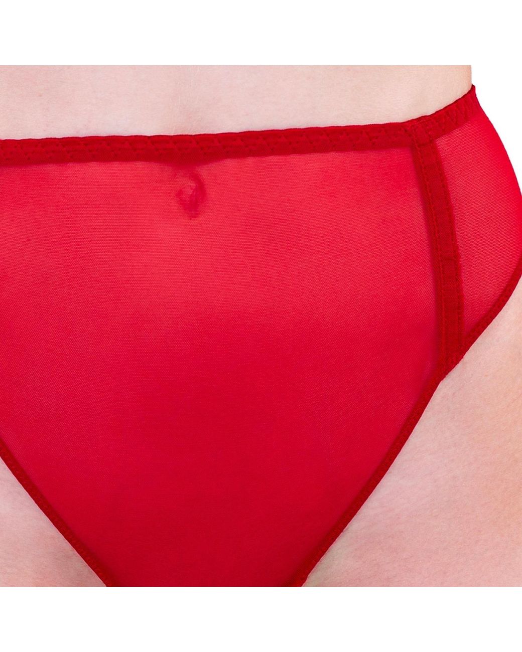 Zhilyova Red Unnamed High-Waisted Thong