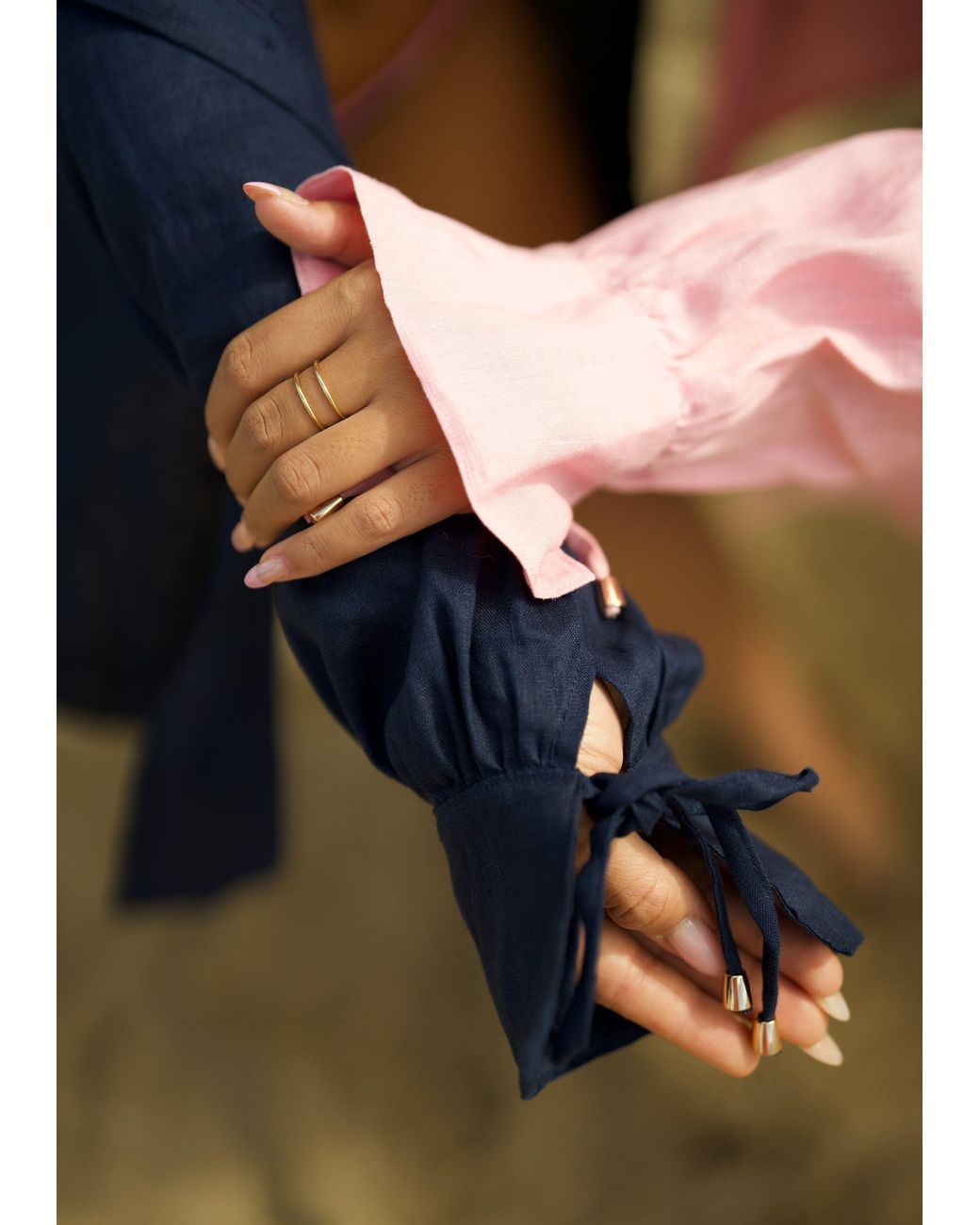 Lessea Blue Linen Cloud