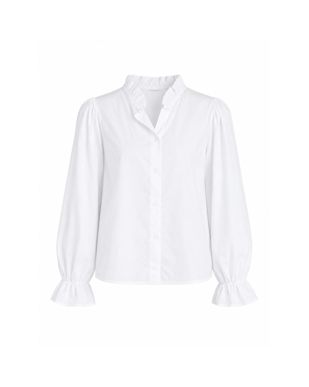 Mind Traveler White Bella Blouse