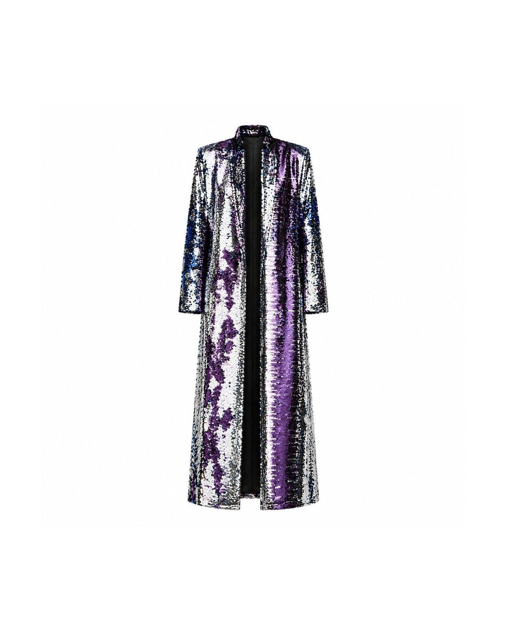 Roqaia Fashion House Blue Midnight Jacket