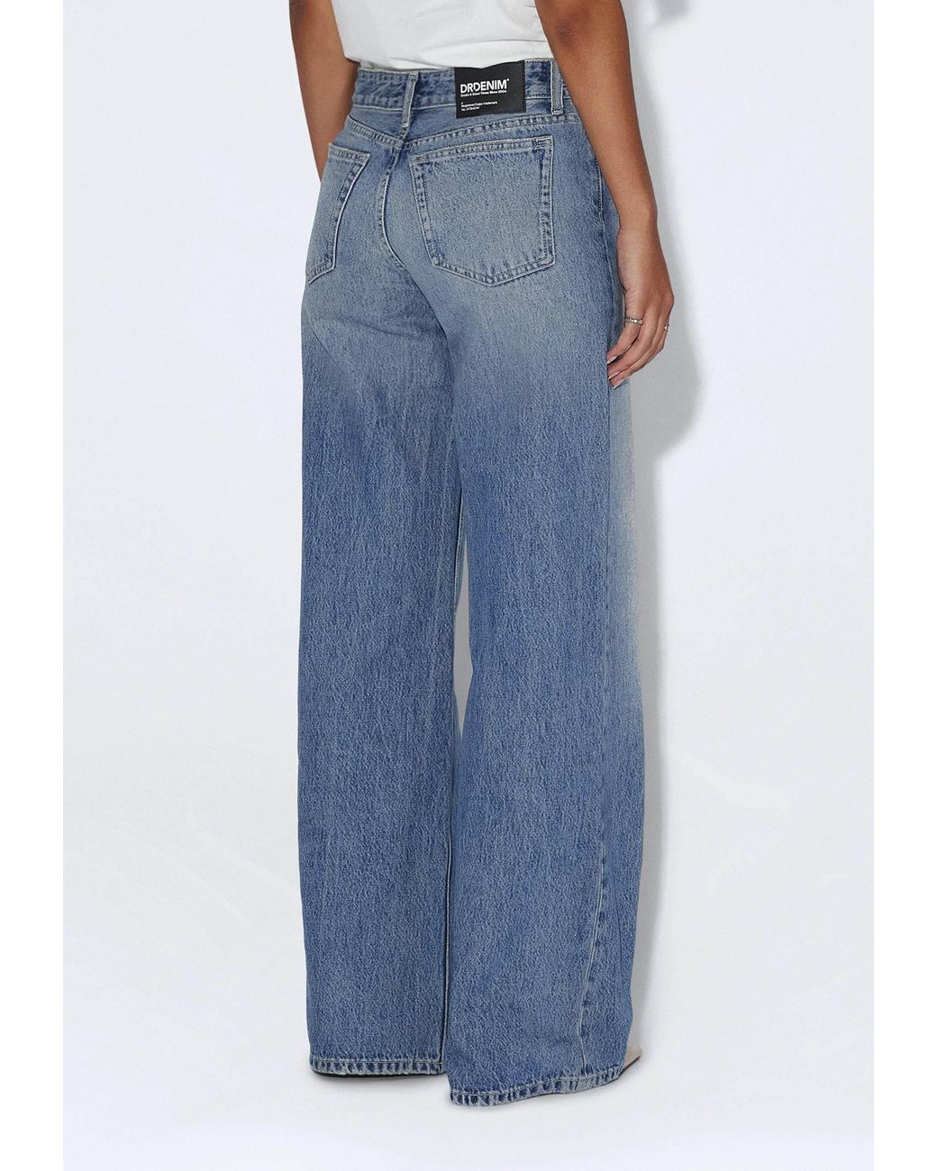 Dr. Denim Blue Rhue Low Wide