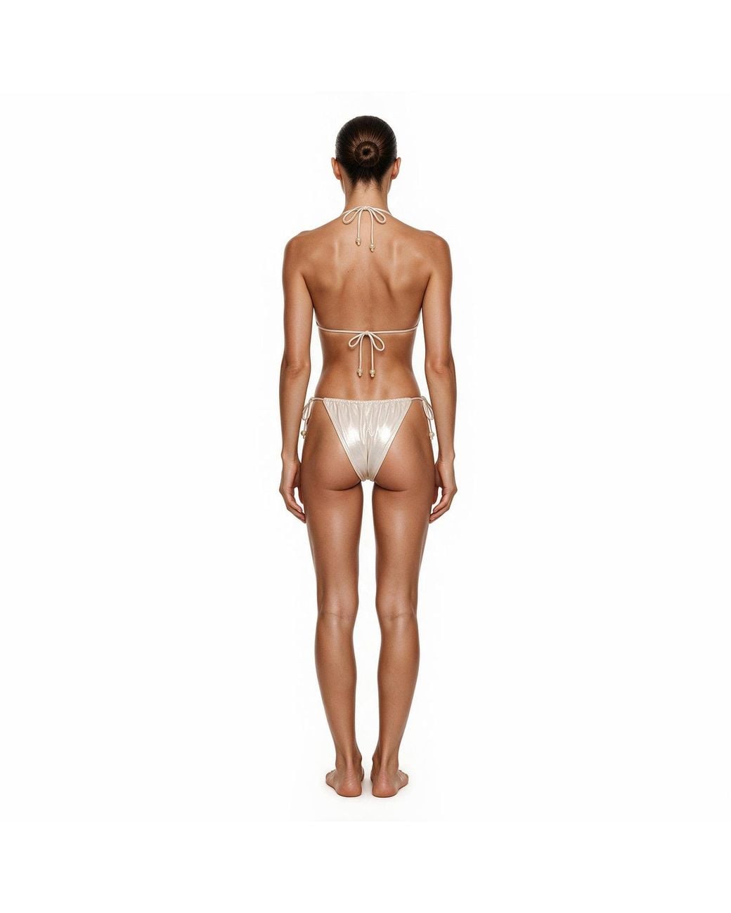 Second Skin Solution White La Brisa Top Pearl