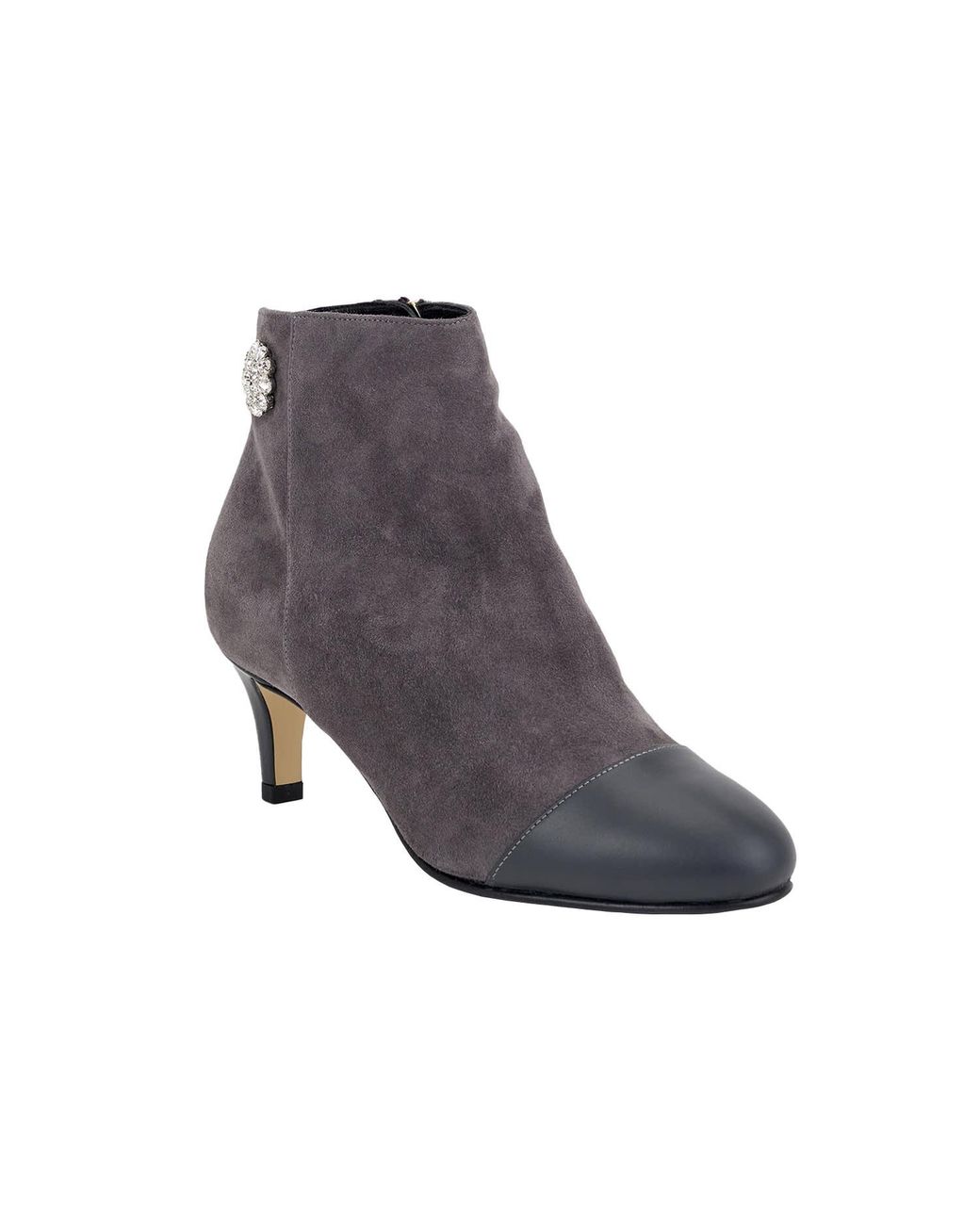 Moon D'elle Gray Eclisse Ankle Boots