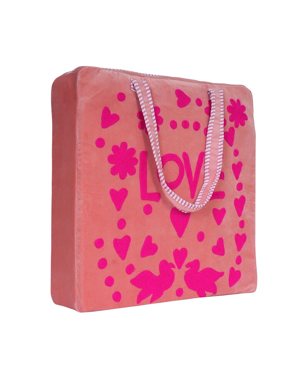 Conscious Yoga Collective Pink Love Suzani Tote
