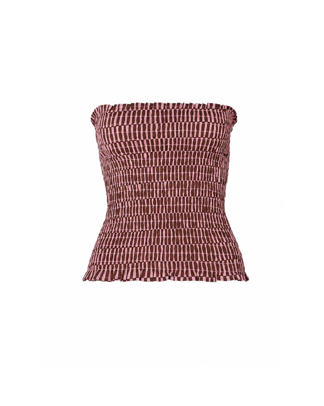 Par & Escala Red Matilda Top