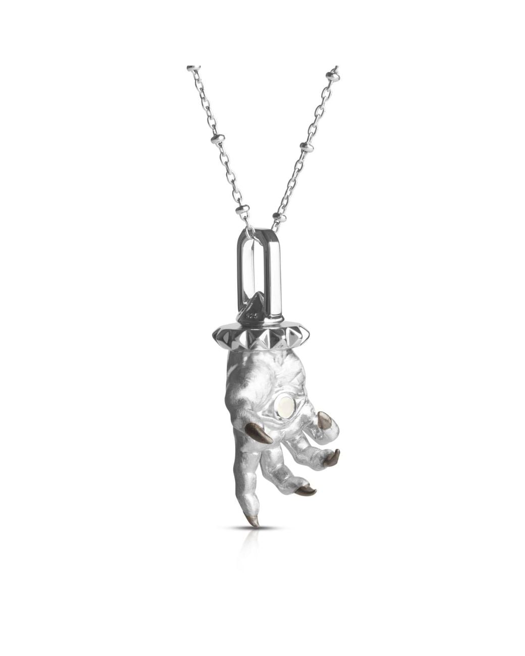 Kasun Metallic Hand Of The Protector Pendant