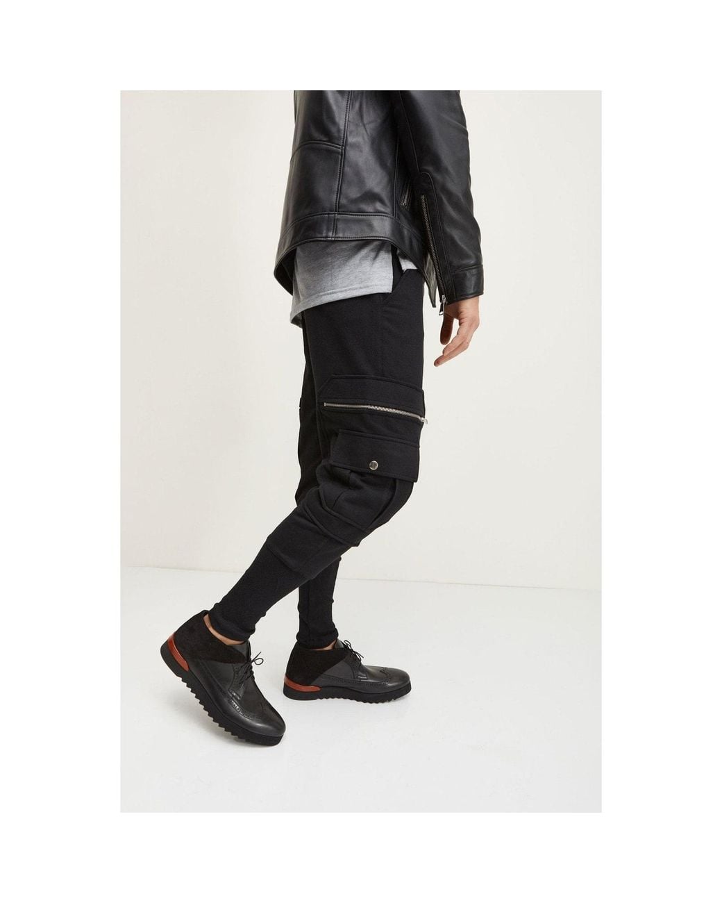 Ron Tomson Black Destination Jogger for men