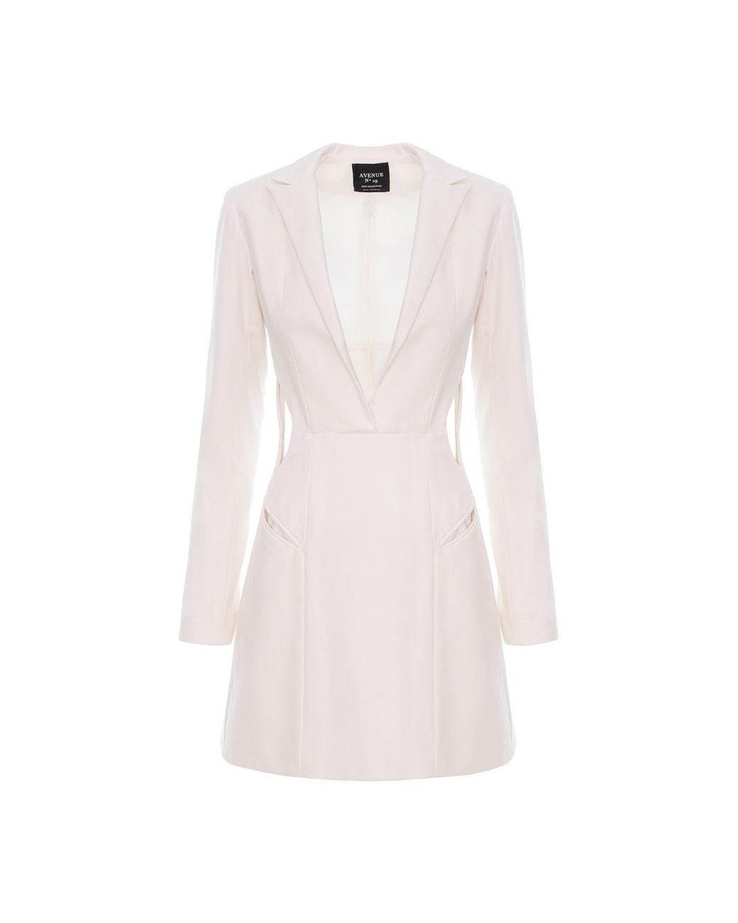 AVENUE No.29 Pink Cut-Out Blazer Dress