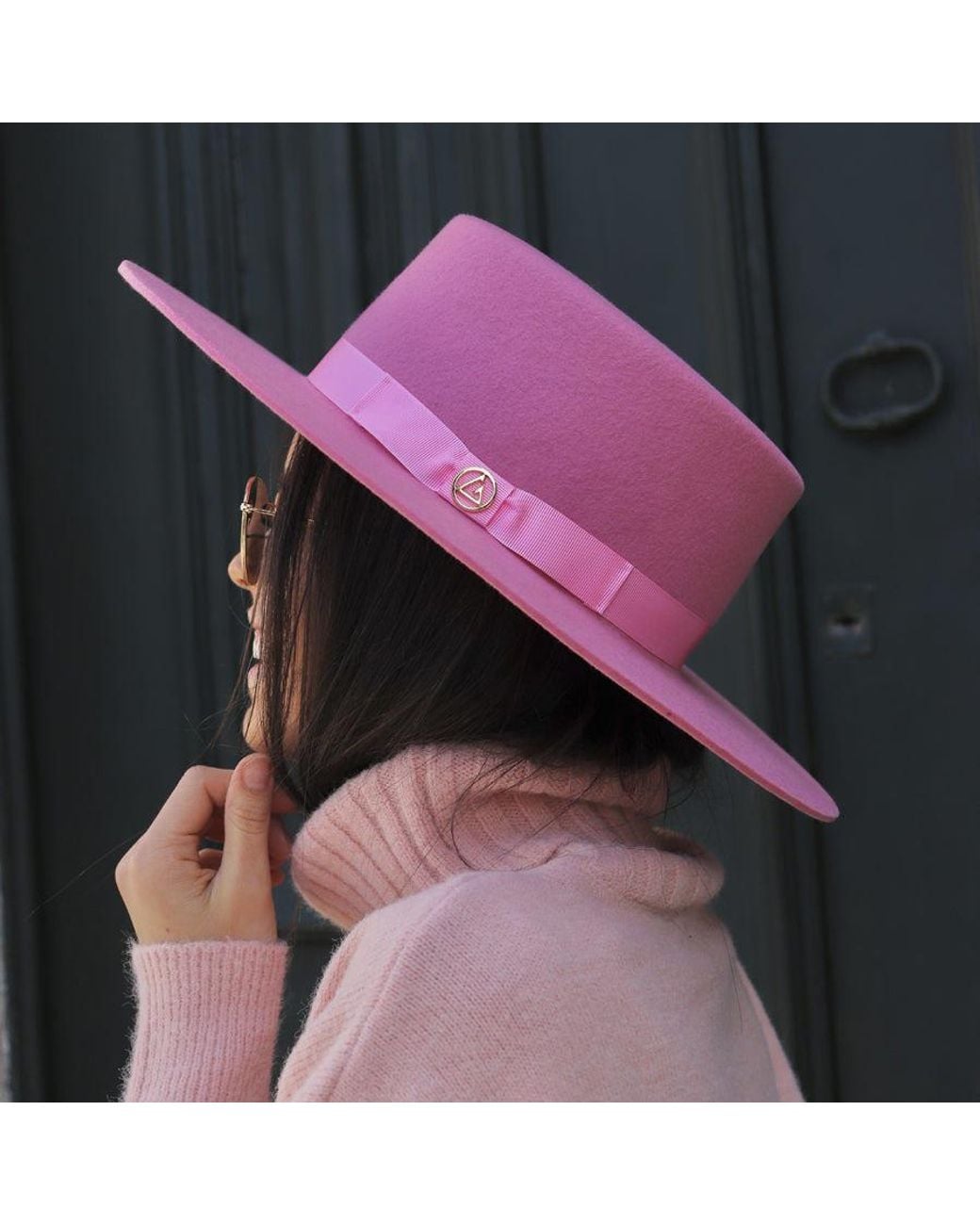 Le Trap Pink Braganca Hat
