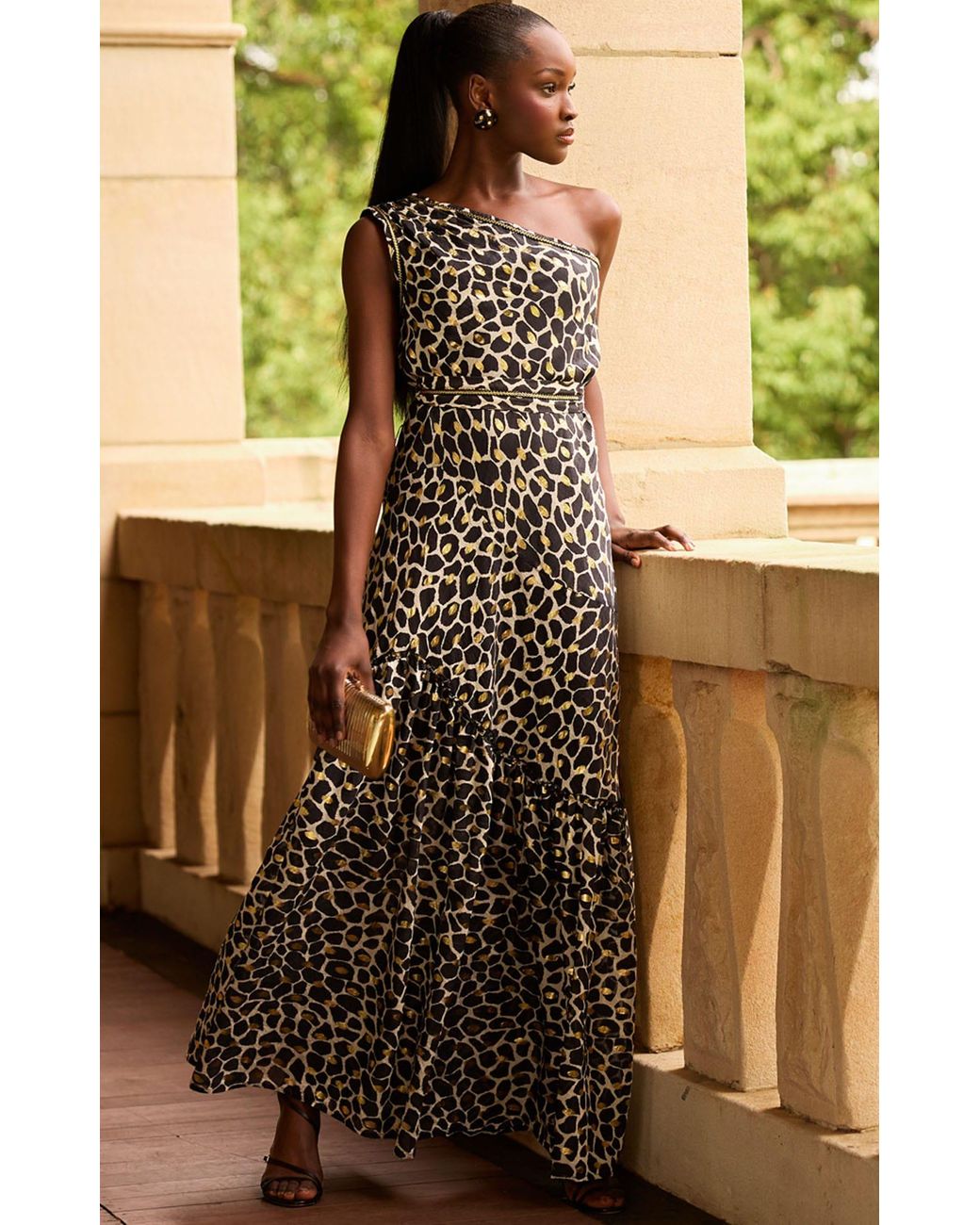 SACHA DRAKE Black Daria Maxi Dress