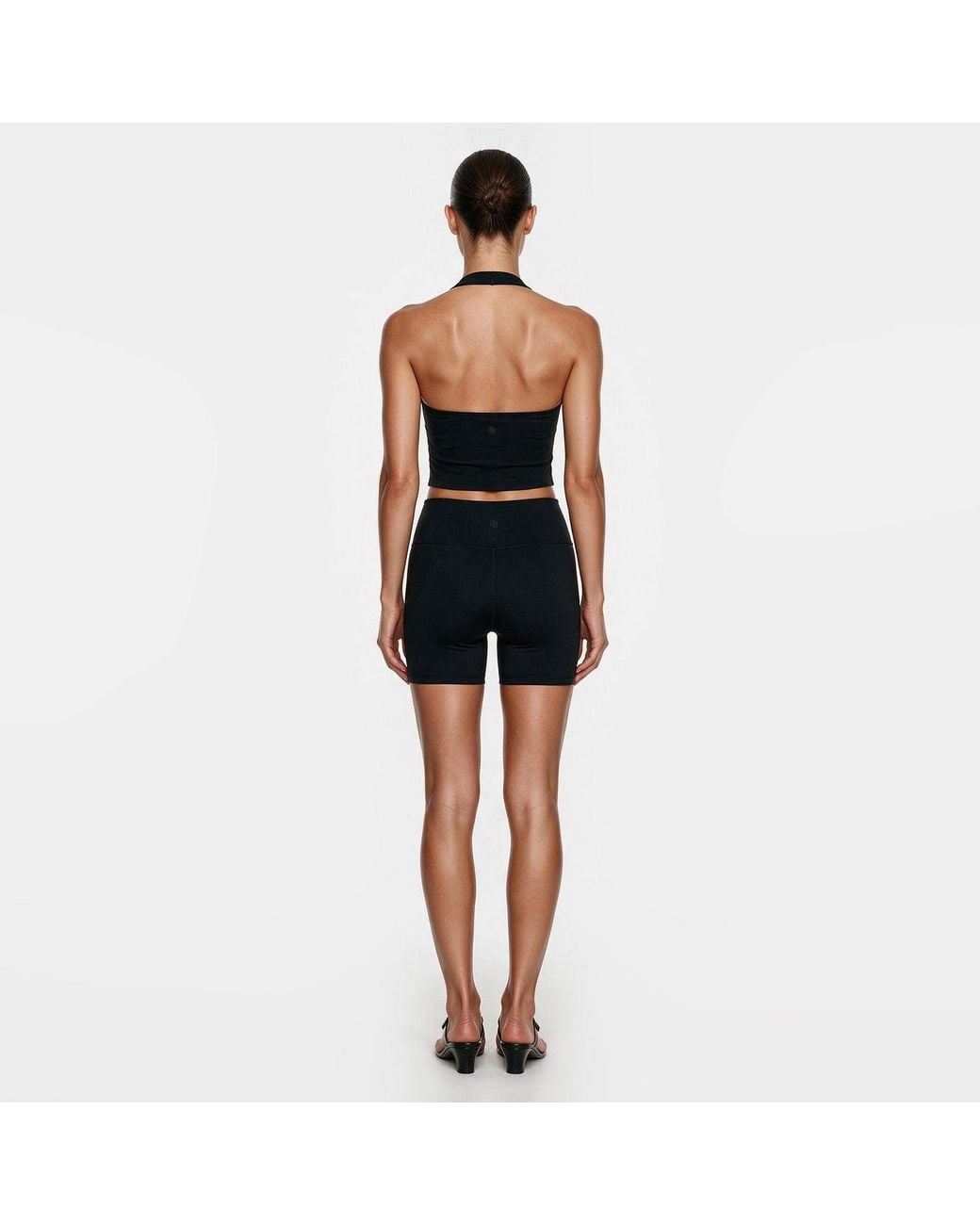 Second Skin Solution Black Second Skin Studio Biker Shorts Onyx