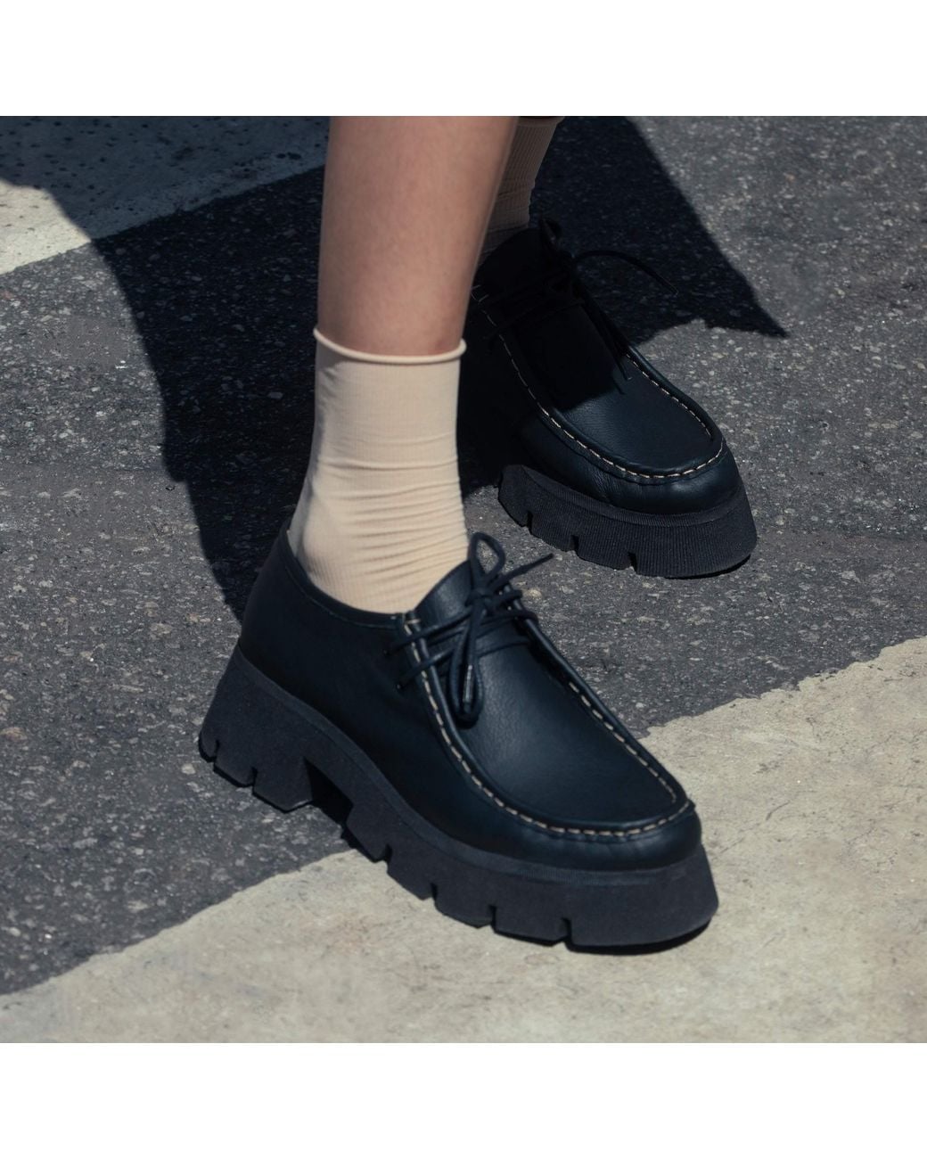 Mafalda Black Naomi Chunky Loafer