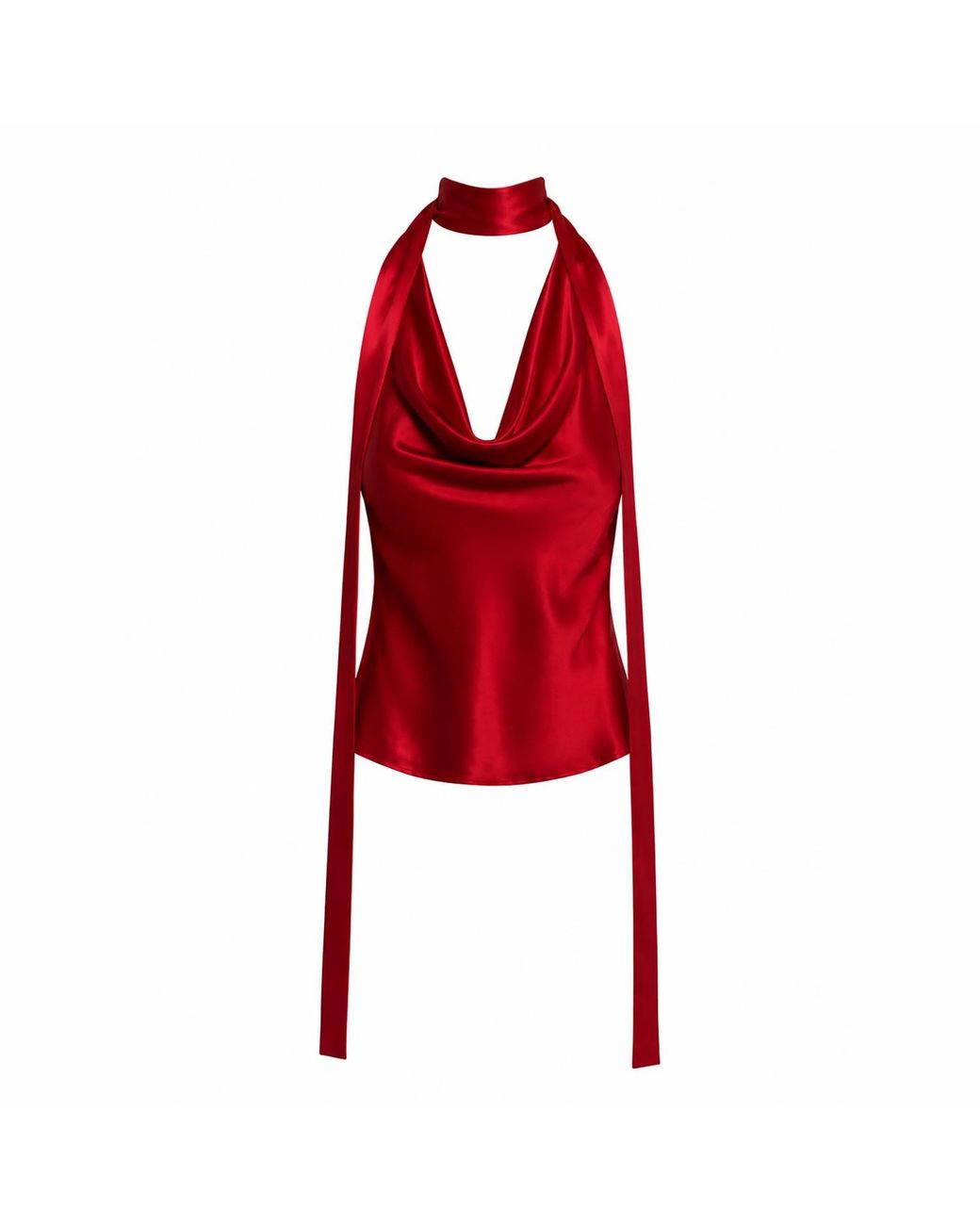 The Ethos Studio Red Nicholette Top