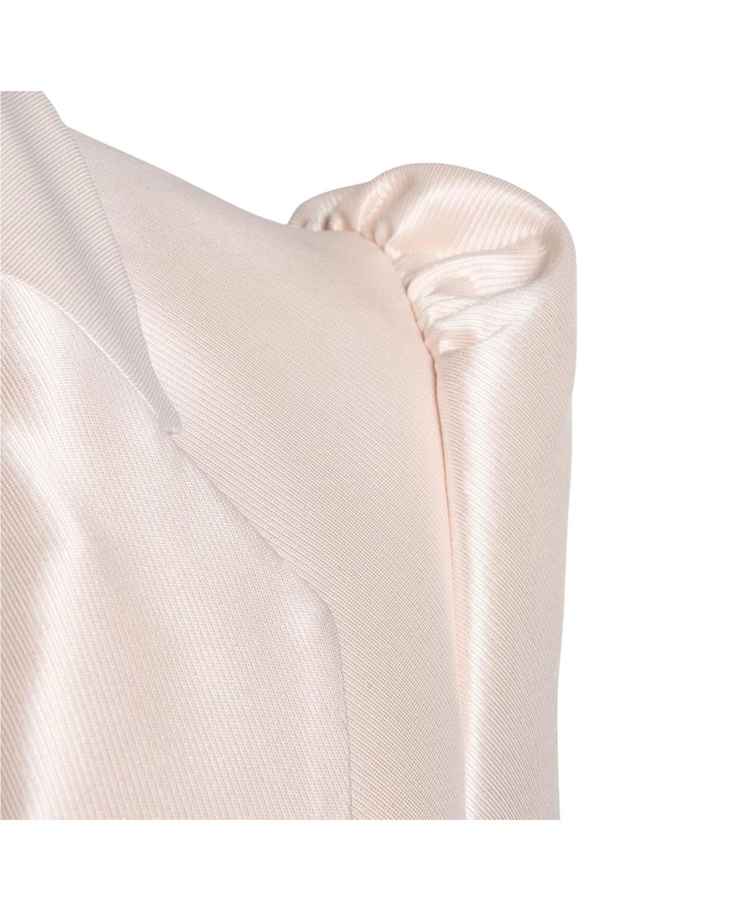 Madebyza Pink Blush Tailored Blazer With Belted Waist