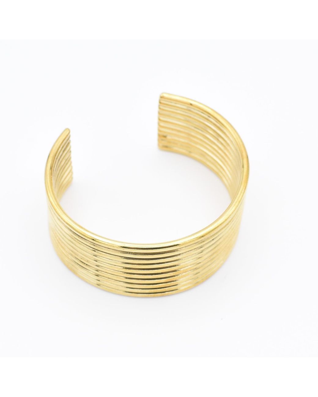 Lala Salama Metallic Masai Coiled Single Cuff