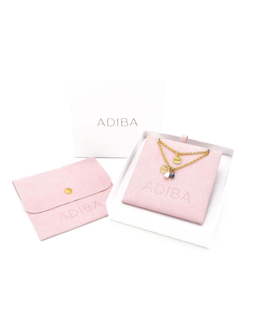 ADIBA Metallic The Daisy Handmade Necklace