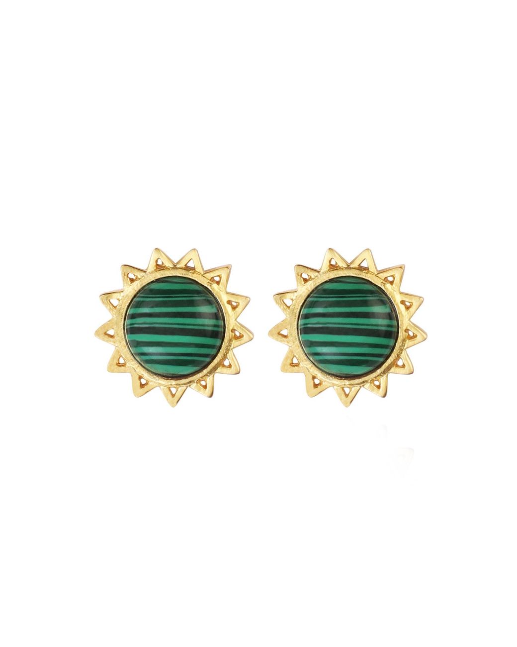 Lila Rasa Green Malachite May Birthstone Harmonize Energy & Radiate Well-Being. Jewellery Set Necklace, Earrings & Bracelet