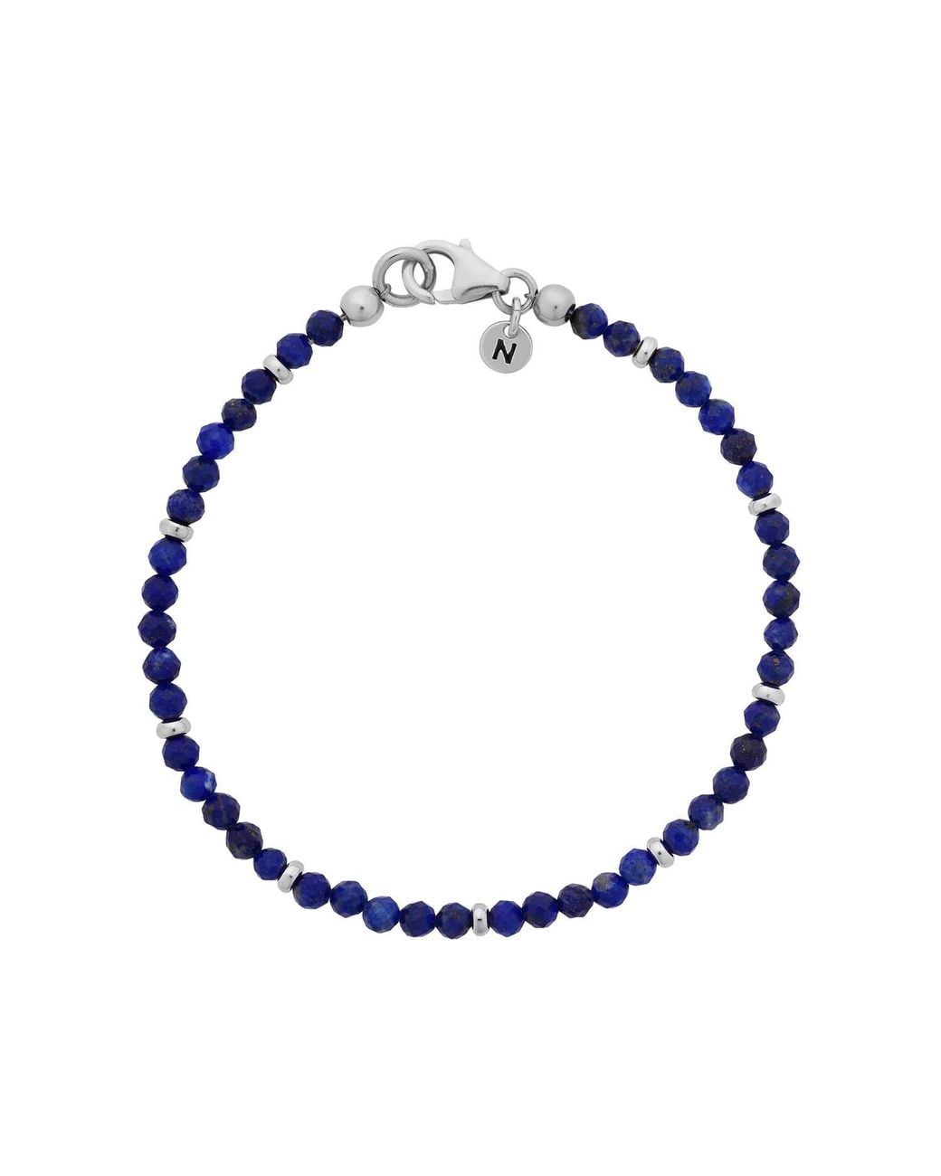 Nellou Jewellery Blue Lapis Orbit Bracelet