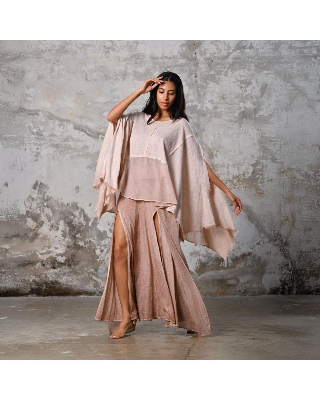 Zhenabia Pink Leila Top