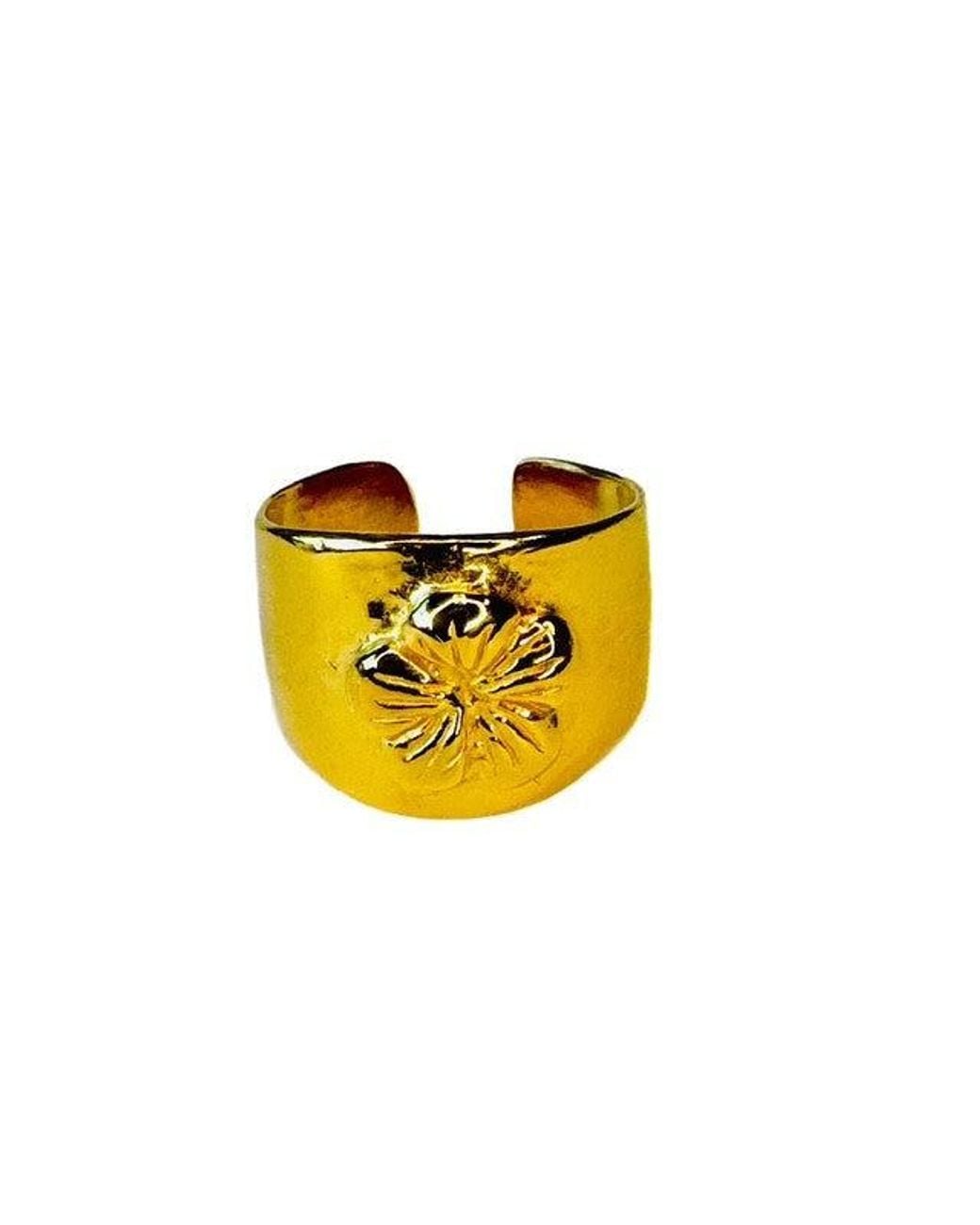 Lexi Jewelry Yellow Golden Plumeria