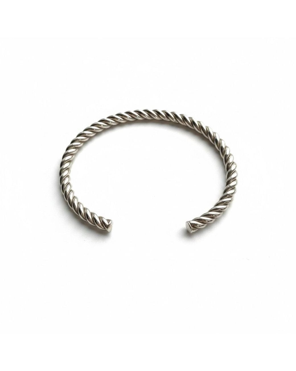 La Pluie Jewellery Metallic Helix Cuff for men