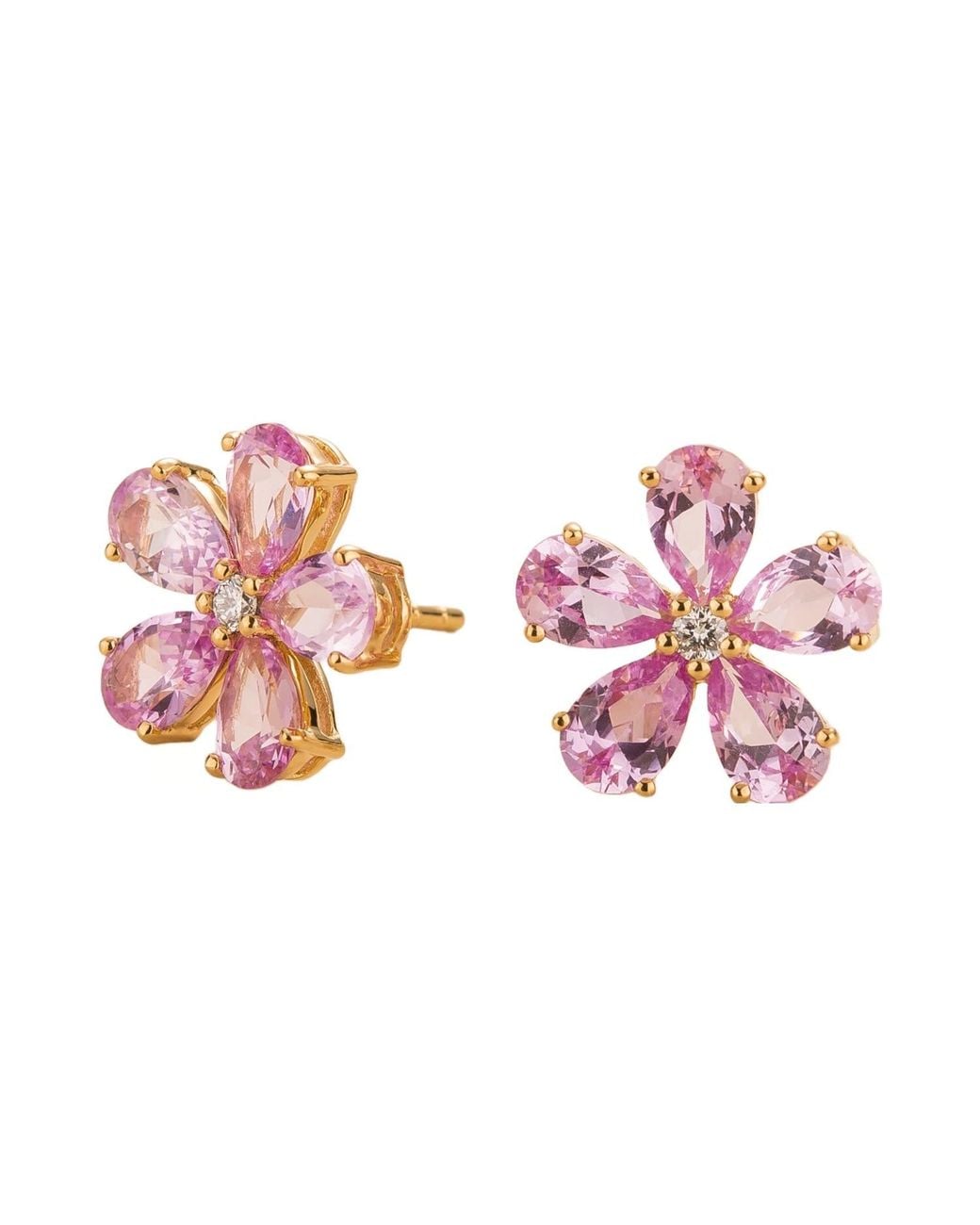 Juvetti Pink Florea Earrings
