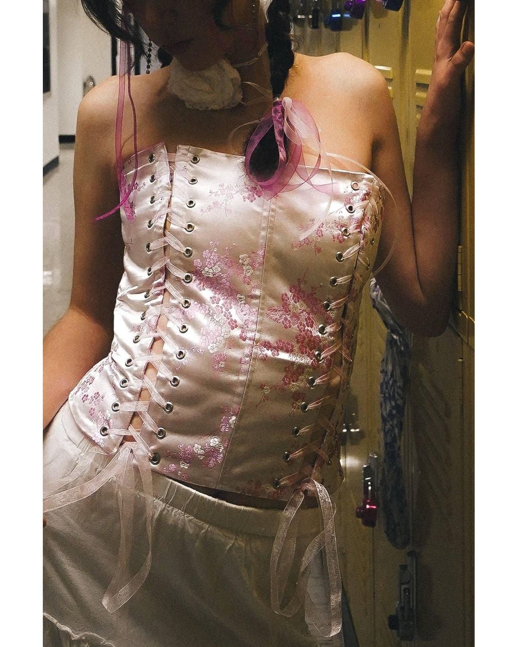 The Coolgirl Nyc Pink Gabriella Corset