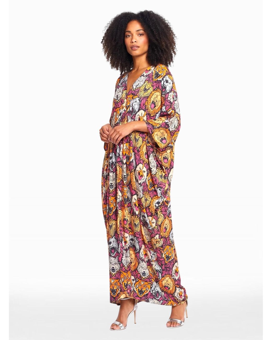Any Old Iron White Born Wild Kaftan
