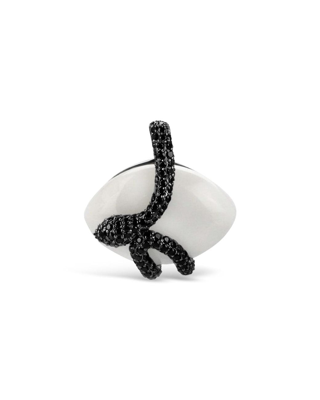 Bellus Domina Metallic Sterling And Snake Necklace