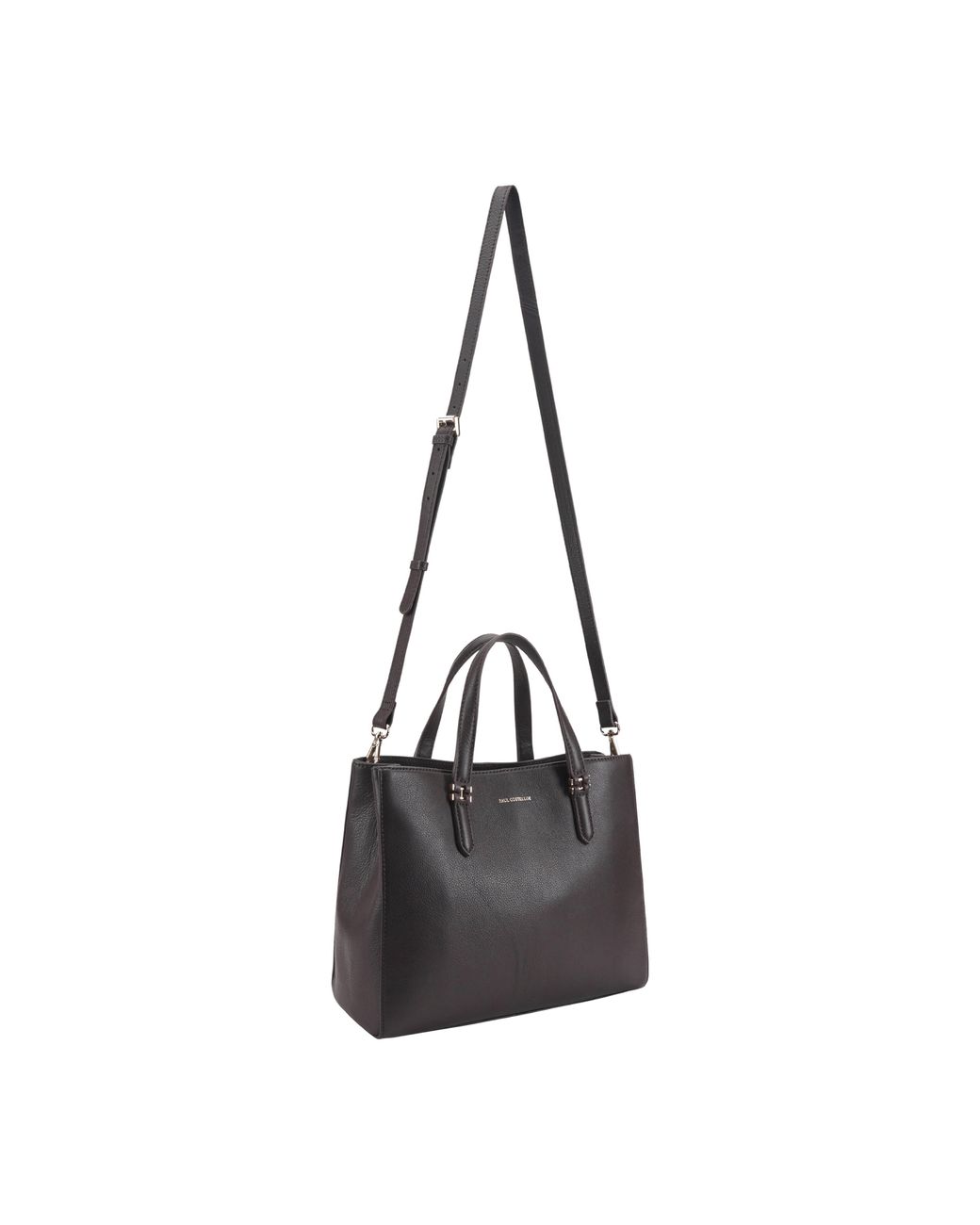 Paul Costelloe Black Milford Leather Workbag
