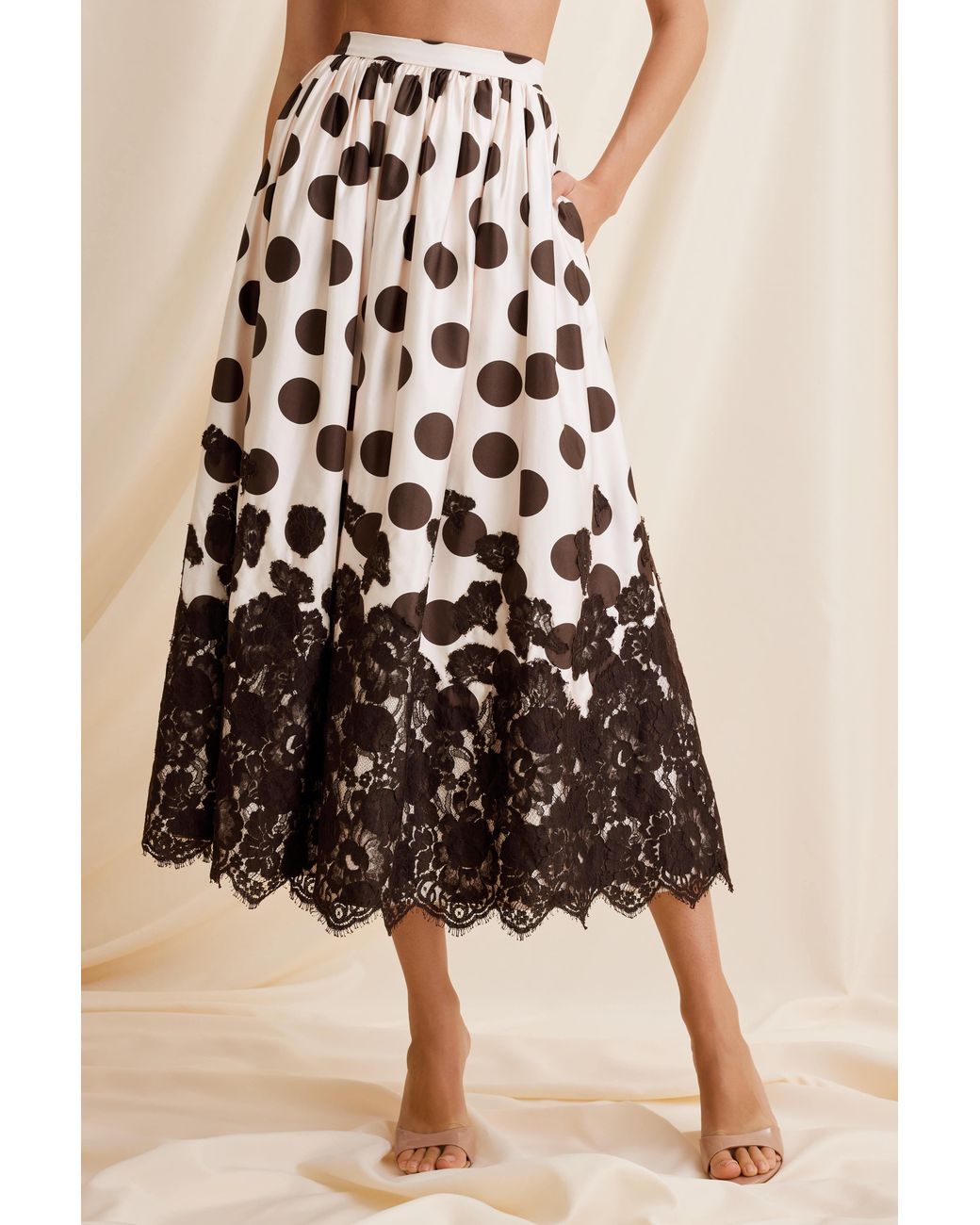 Scarlett Gasque Black Fiorella Skirt Mauve Morn