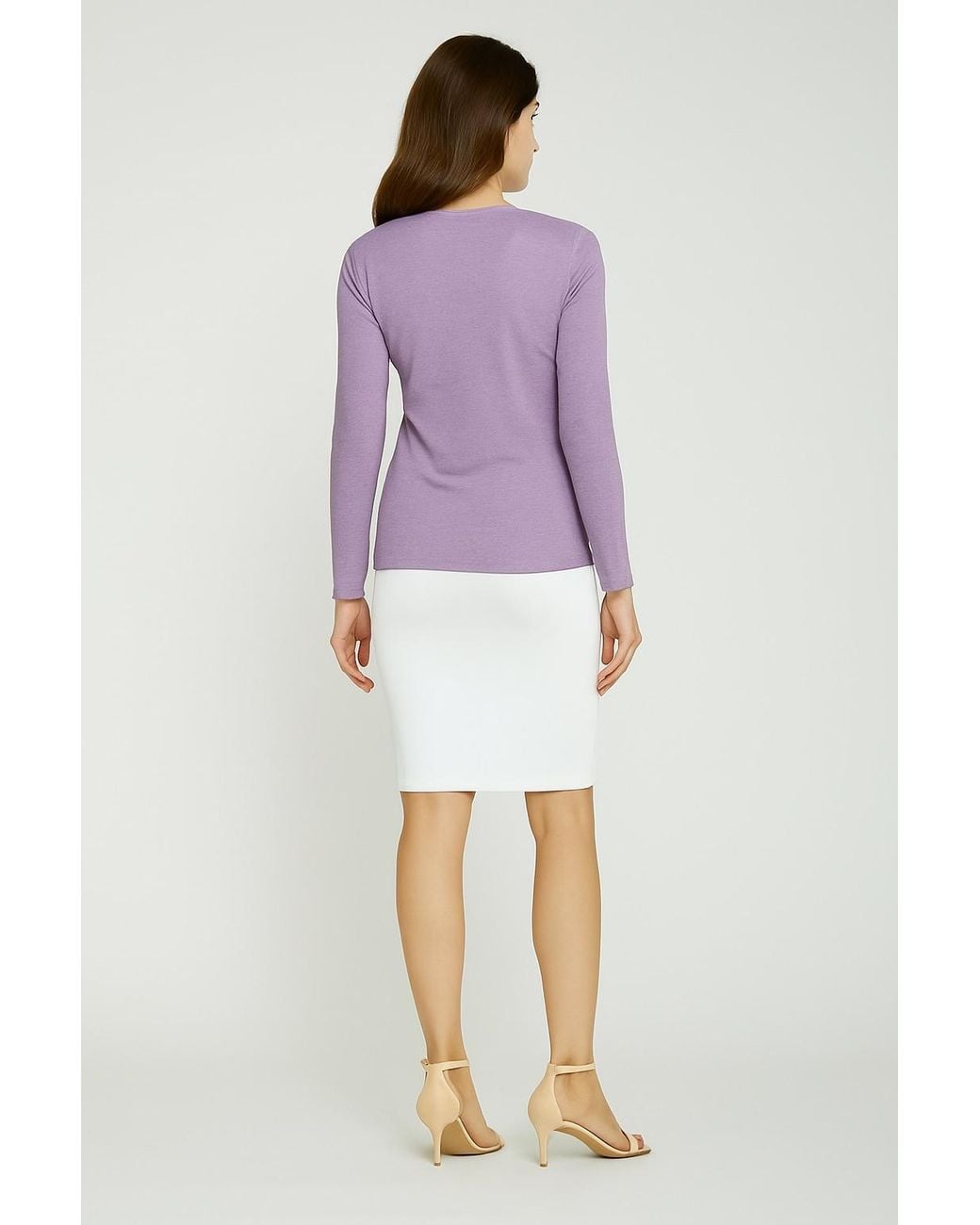 Conquista Purple Shiny Light Top – Polyamide