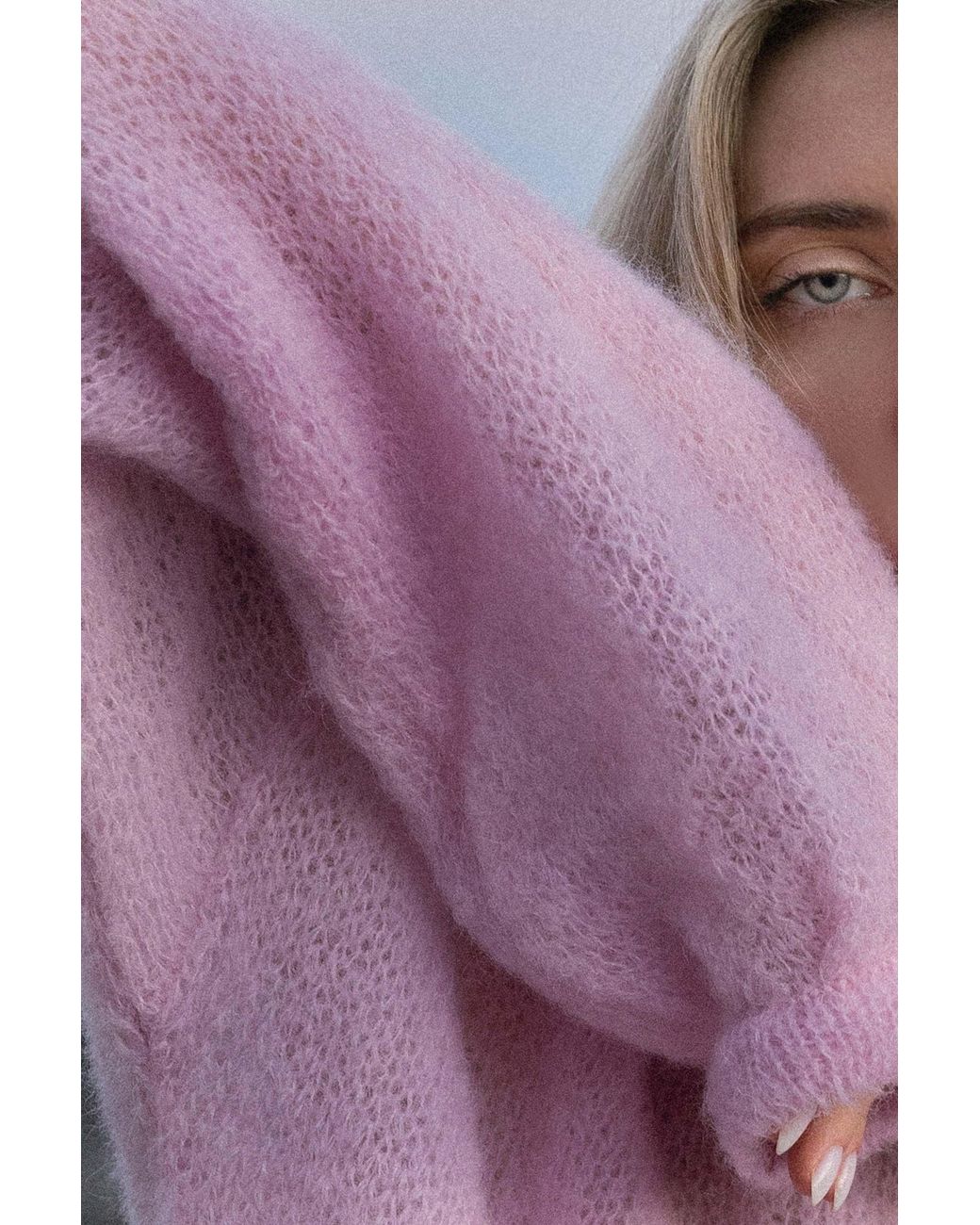 SALANIDA Pink Melody Soft Mohair Jumper