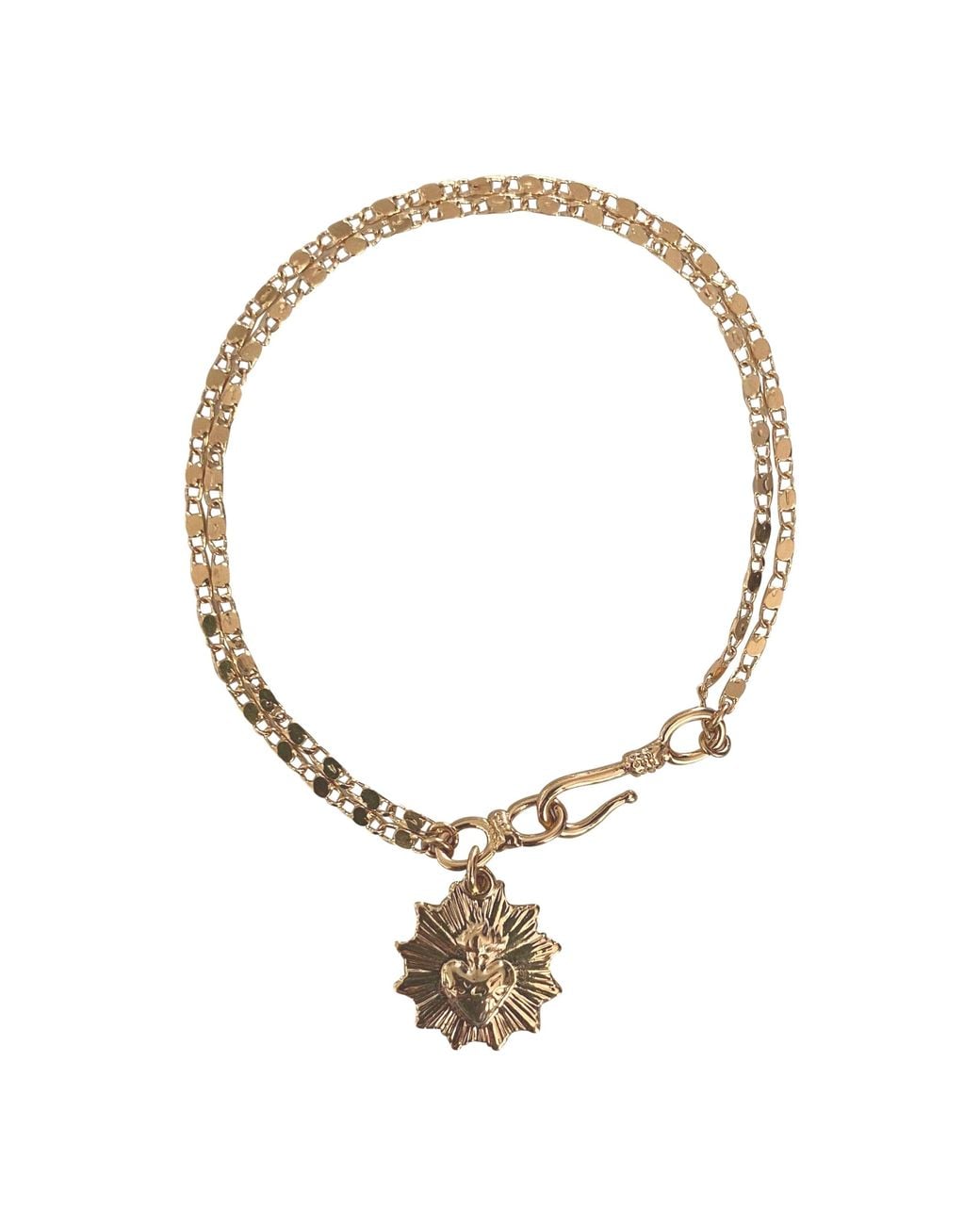IN CAUDA VENENUM Metallic Grail Bracelet